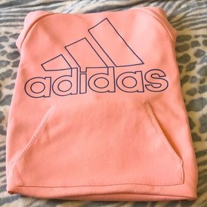 Pink adidas hoodie